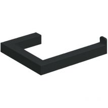 Lineabeta - Portarotolo Grela in acciaio nero goffrato