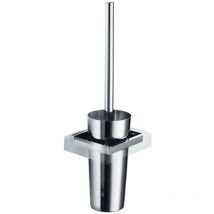 Lineabeta - Portascopino Skuara in acciaio lucido