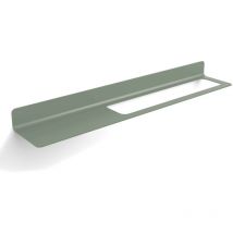Saeta toallero/accesorios/estantería L.63,4 cm dx agujero verde - Lineabeta