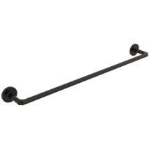 Sbecà Handtuchhalter aus schwarzem Messing L.65,5 cm - Lineabeta