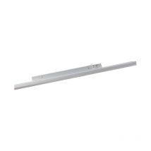 Silumen - Linéaire led sur rail monophasé 60cm 14/16/18/20W ajustable blanc - Blanc Neutre