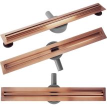 REA - linear drainage neox slim pro 700 brush copper