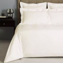 Linens Limited - 100% Egyptian Cotton 400 Thread Count Valance Sheet, Cream, Three Quarter