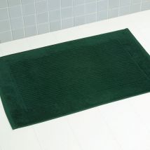 Linens Limited - 100% Turkish Cotton Bath Mat, Forest Green