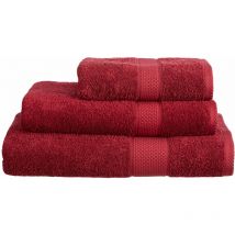 Linens Limited - 100% Turkish Cotton Face Cloth, Burgundy