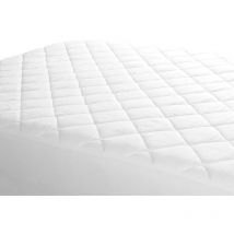 Linens Limited - Polycotton Quilted Mattress Protector, King