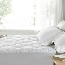 Linens Limited - Polycotton Quilted Waterproof Mattress Protector, King