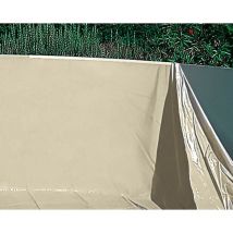 Liner piscine hors-sol ovale TOI swimpool 550X366X132cm couleur sable