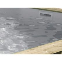 Liner piscine hors-sol Ubbink 580xH130cm 75/100ème coloris gris