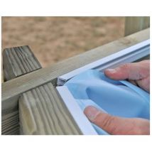 Liner piscine Sunbay Couleur liner: Bleu - Dimensions piscine: Avila 9,72 x 5,92 x 1,46 m