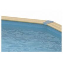 Liner piscine hors-sol Ubbink 250x450xH140cm 75/100ème coloris beige