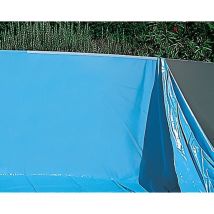 Liner piscine hors-sol ronde TOI swimpool luxe 350x132cm couleur bleu