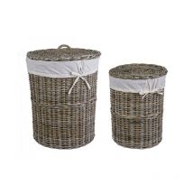Linge raconte blanc D.40x54h, D.50x64h