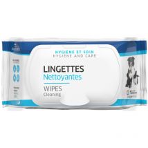 Francodex - Lingettes Nettoyantes Multi-Usages 30 Pour Chiens, Chats et Petits Mammifères