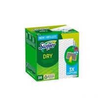 Lingettes sèches Swiffer Dry - Boite de 36