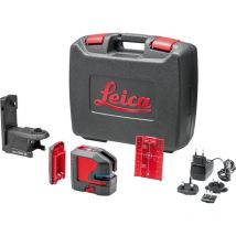 Leica Geosystems – Kreuzlinienlaser L2P5 – Reichweite 25 m – IP54 – Lithium-Ionen-Akku – 530 g – Laserklasse 2