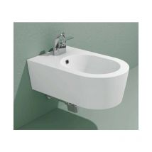 Link bidet sospeso monoforo con troppopieno bianco 5051/B - Flaminia