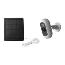 Link2home - Caméra extérieure solaire connectée wifi, rechargable