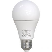 Link2home - Wi-Fi led es (E27) Opal gls Dimmable Bulb, White + rgb 800 lm 9W LTHE2