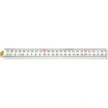 Hultafors - Medidor de plástico plegable1mx13mm blanco 4maillons