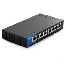 Linksys - LGS108 - Non-géré - Gigabit Ethernet (10/100/1000) (LGS108-EU-RTL)