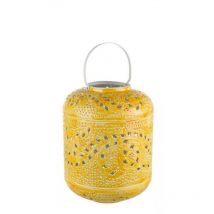Bizzotto - Linterna Eleonore en hierro amarillo