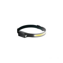 Korpass Lightingmotion - Linterna led cob frontal ajustable 3xAAA (5W 300lm) IP65 y 50m de alcance color negro
