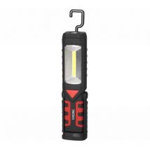 Tresice France - Linterna led orno cob 3w + 1w con gancho - 2800mah recargable y funcion powerbank