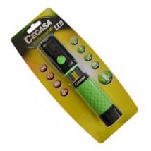 Cegasa - professionelle Taschenlampe led ausziehbar mit 350lm Frontlicht und 120lm Seitenlicht - wasserdicht ip44 -- wasserdicht - betrieben mit 4