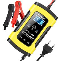L'invention concerne un chargeur-mainteneur de batterie intelligent pour automobiles, motos, véhicules de loisirs, suv, tondeuses à gazon, bateaux,