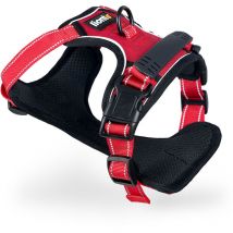 Hundegeschirr gepolstert und reflektierend, Größe xl, rot - Lionto
