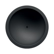 Lavabo da Incasso - Rotondo - 45 cm - Acciaio Inox Nero - HEMI