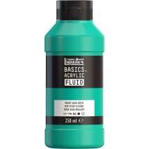 8870432 Basics Fluid, pitura acrilica di consistenza fluida, asciugatura rapida, resistente alla luce, impermeabile, a base d'acqua, flacone da 250