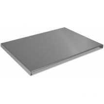 Tagliere Spianatoia per Alimenti 40x55 cm in Acciaio Inox Alimentare Lisa Luxury Plan