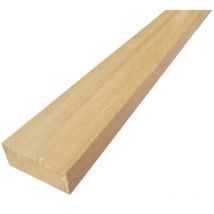 Listello legno massello di tiglio piallato mm 20 x varie misure x 1050 listone