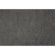 Lit 140x200cm avec tête de lit tapissier tissu et sommier tapissier gris anthracite - Hauteur totale : 29cm