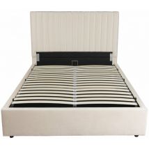 Habitat Et Jardin - Lit avec coffre 'Mia' - 160 x 200 cm - Beige
