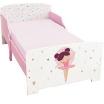Cijep - Lit avec sommier a lattes - Danseuse Ballerine - fun house - 140 x 70 cm