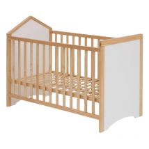 Lit bébé Dodo Nuage 60x120 Beige Laïba Kids