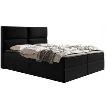 Emporius - Lit 140x200 Coral - Noir (Jasmine 100)