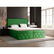Lit 200x200 Pesto - Vert (Amor Velvet 4311)