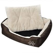 Lit chaud pour chiens avec coussin rembourré Taille s