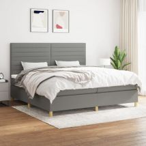 Kalisse - Furniture Limited - Sommier à lattes de lit avec matelas Gris