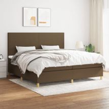 Kalisse - Furniture Limited - Sommier à lattes de lit avec matelas Marron