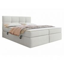 Lit continental ComfiDream 187, Curio 02, Double, Continental, 180x200, Tapisserie, Sommier à lattes, 183x209x113cm