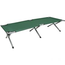 Lit de Camp Pliable Camping Bed Capacité 150 kg pour Camping Randonnée Voyage en Plein Air vert
