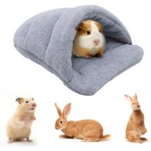 Lit de Cochon d'Inde Lit de Hamster Sac de Couchage Grotte Nid Coussin Doux Chauds Maison de Cochon d'Inde Animal de Compagnie Hiver Literie Cage