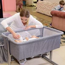 Lit de couture de berceau multifonctionnel europeen pour bebe 96 57 77cm