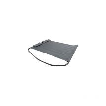 Chalet&jardin - Lit double bain de soleil Monaco en aluminium - Gris anthracite
