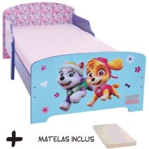 Lit enfant Pat Patrouille + Matelas